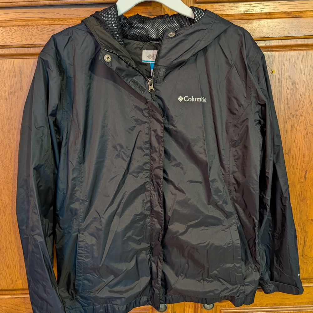 Columbia Boys Coat Jacket  Black Hooded